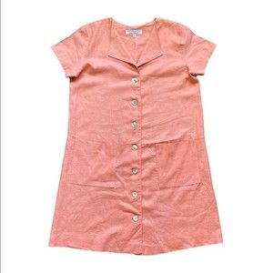 Andrea Polizzi For Rex Lester Linen Dress